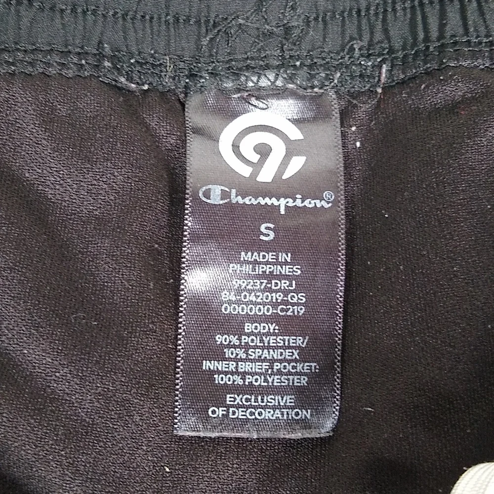 Champion womens athletic shorts set of 2‎ black gray size small